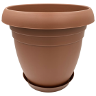 Горщик для квітів Nergiz 7,5 л коричневий