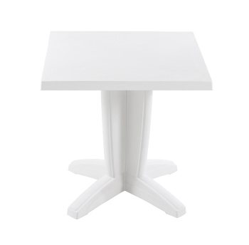 Стол квадратный Papatya Браво 70x70 белый