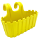 Горщик для квітів балконний підвісний Akasya 3,5 л жовтий