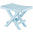 Табурет складной 35x25x28 см голубой Irak Plastik