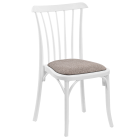 Стілець Tilia Gozo Pad біла слонова кістка