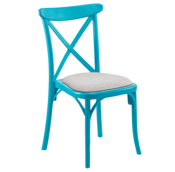 Стул Tilia Capri Pad бирюзовый 