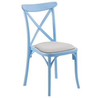 Стул Tilia Capri Pad голубой