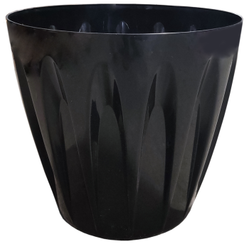 Горщик для квітів Daisy 46 л чорний