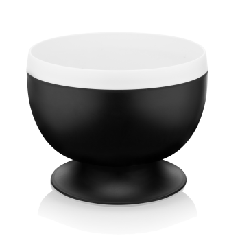 Горщик для квітів Guvvech 1,1 л овальний чорний