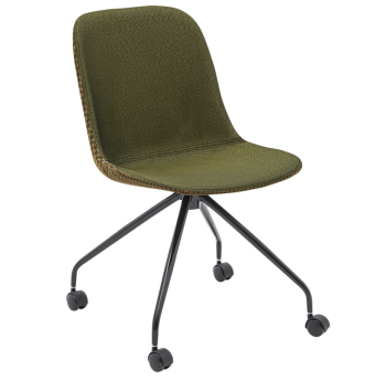 Стілець Tilia Shell-OP Pad сидіння з тканиною pied de poule-03