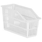 Органайзер для холодильника на 1 отделение узкий белый