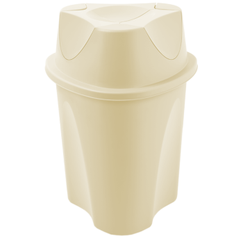 Відро для сміття Planet Twist 15 л крем