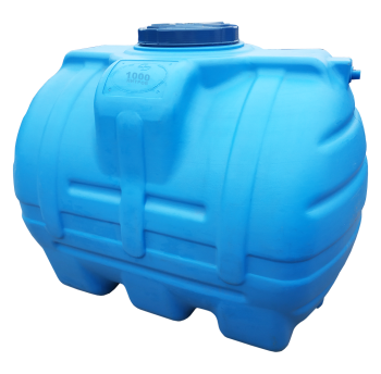 Емкость 1000 л горизонтальная трехслойная пищевая