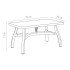 Стіл прямокутний Irak Plastik King 80x140 тик