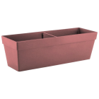 Горщик для квітів балконний Yali 10,8 л червоний