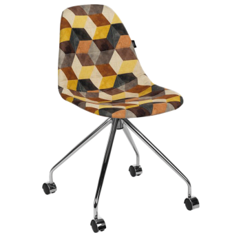 Стул Tilia Eos-O сиденье с тканью, ножки металлические SIESTA 301