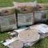 Пристовбурне коло з коноплі 500 г/м2 Ø 15 см (5 шт.)
