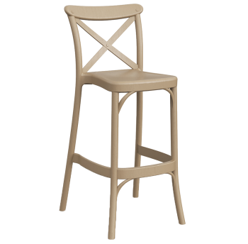 Стілець барний Tilia Capri 75 см кавовий