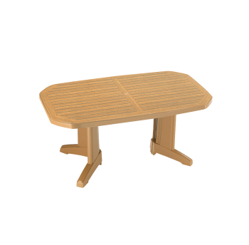 Стіл PAPATYA Лагуна Плюс 100x165 тик під дерево