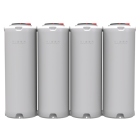 Емкость-модуль 4000 л узкая вертикальная белая  