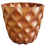 Горшок для цветов Venus 0,75 л золотой Горшок для цветов Venus 0,75 л золотой