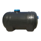 Бочка 125 л горизонтальная овальная непищевая