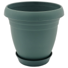 Горшок для цветов Nergiz 1,5 л тёмно-зеленый
