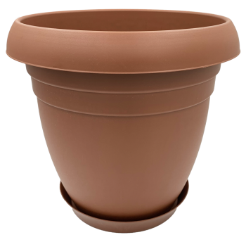 Горшок для цветов Nergiz 10,5 л коричневый