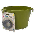 Горшок для цветов Gardenya Makreme 4,7 л зеленый Горшок для цветов Gardenya Makreme 4,7 л зеленый