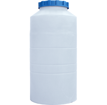 Бочка 250 л вертикальная ВО ПБ белая