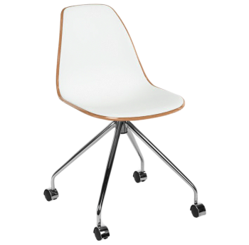 Стул Tilia Eos-O ножки металлические светло-коричневый - белая слоновая кость