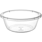 Таз круглый 10 л прозрачный