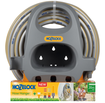 Тримач зі шлангом d12,5 мм 20 м Select + 4 конектори HoZelock 2364