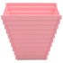 Горшок для цветов под дерево 2,3 л розовый