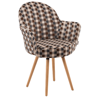 Кресло Tilia Gora-N ножки буковые, сиденье с тканью ARTNUVO 46094 - V5