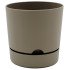 Горшок для цветов Begonya 1,8 л серо-коричневый
