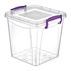 Контейнер на засувках глибокий 3,7 л прозорий