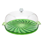 Тортовница Кристалл зеленая