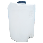Бочка 750 л вертикальна широка ВО ПБ біла