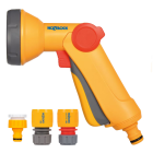 Пістолет - розпилювач + 3 конектори Set Rose-Gun HoZelock 2353