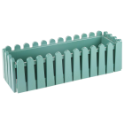 Горщик для квітів балконний Istanbul 9 л зелений