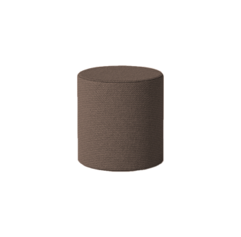 Пуф Papatya Aura круглий D45 см (Batyline Eden) темний шоколад 50740