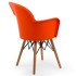 Крісло Tilia Gora-V ніжки букові помаранчеве