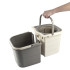 Набор для уборки Planet Spin Mop Duo 19 л кремово-серый