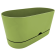 Горщик для квітів балконний Begonya 5,5 л зелений