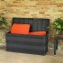 Сундук пластиковый Multibox Elegance Line 280 л черный Toomax