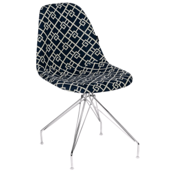 Стілець Tilia Eos-X сидіння з тканиною, ніжки металеві хромовані ARTCLASS 805