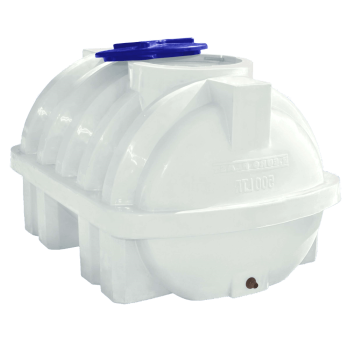 Емкость 500 л усиленная ребром горизонтальная