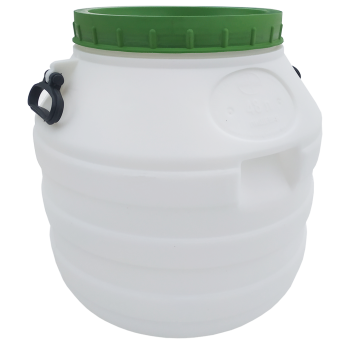 Бідон 48 л харчовий Г ПБ білий