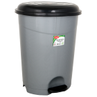 Відро для сміття з педаллю Planet №5 50 л металік