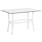 Стіл Tilia Capri 80x139 см слонова кістка - білий