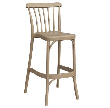 Стілець барний Tilia Gozo 65 см кавовий