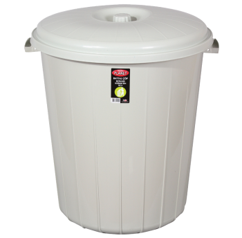 Мусорный бак Planet 50 л серый