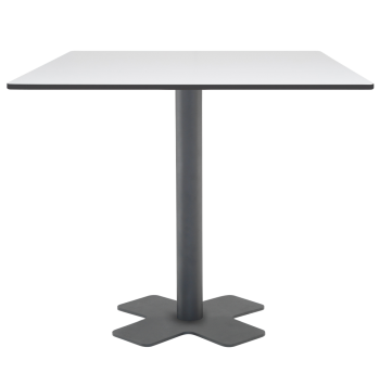 База стола Oxo II 60x60x73 см катафорез матовый антрацит Papatya